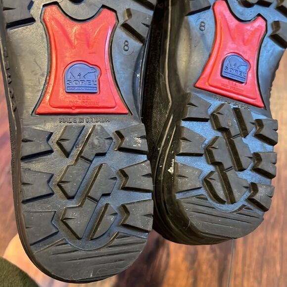 VTG made in Canada sorely short duck boots removable liner in GUC size 8 W - Picture 5 of 11